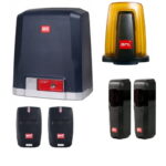 Zestaw-BFT-DEIMOS-ULTRA-BT-A600-2x-pilot,-lampa-Naped-Do-Bram-Przesuwnych