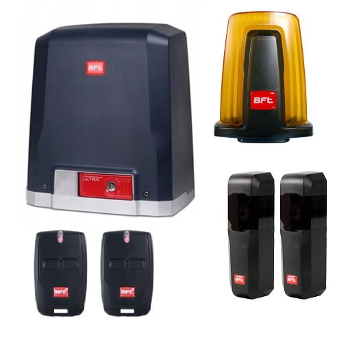 Zestaw-BFT-DEIMOS-ULTRA-BT-A600-2x-pilot,-lampa-Naped-Do-Bram-Przesuwnych